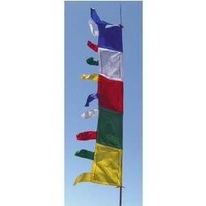  Five Color Traditional Prayer Flags: Patio, Lawn & Garden