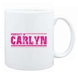  New  Property Of Carlyn Retro  Mug Name: Home & Kitchen