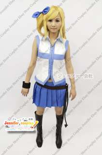 Fairy Tail Lucy Heartfilia Cosplay Costume Any Size J  