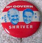 George McGovern 1972 campaign president posters 2 TWO  