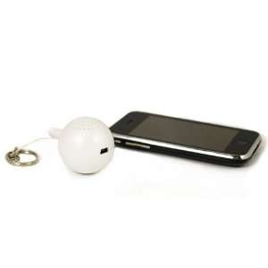  Mini Ball Speaker White Cell Phones & Accessories