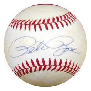 Pete Rose Autographed Baseball   Autographed Baseballs:  