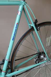 1987 Bianchi Campione DItalia Road bike Campagnolo Celeste 58cm MINT 