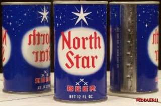 NORTH STAR BEER STAY TAB S/S CAN  cold spring brewing CO 