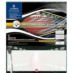  Pittsburgh Steelers 2010 12 Month Message Board Calendar 
