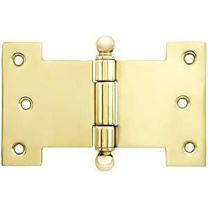  Casement Hinges. 2 1/2 by 4 Solid Brass Parliament Hinge 