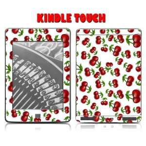   Kindle Touch Skins Kit   Cherry Bomb Cherries Cute Girly 