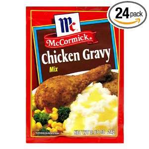 McCormick Chicken Gravy Mix, 0.87 Ounce Grocery & Gourmet Food
