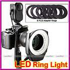 LED Macro Ring Flash Light Canon 7D 5D MarkII 60D 50D 4