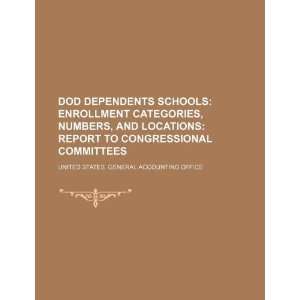 DOD dependents schools enrollment categories, numbers, and locations 