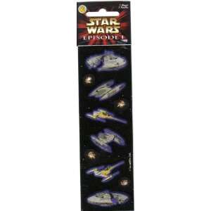  Star Wars Episode I Ships Battle Stickers: Toys & Games