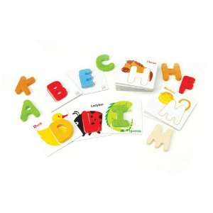  Alphabet Matching Puzzle Sets: Toys & Games