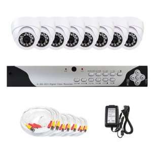 Channel CCTV DVR (1T HD) Surveillance Video System Package with (8 