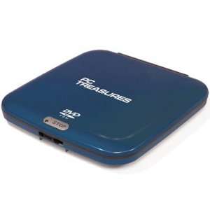  External DVD ROM Drive Navy Blue: Electronics