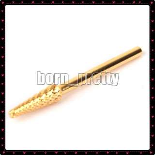 Electric Carbide Gold Nail Drill File Bit #M Cone Bit Nail drill 