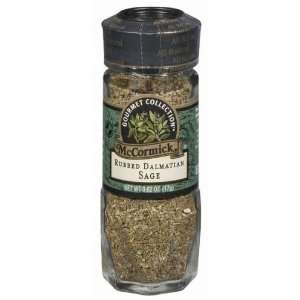 Gourmet Herbs Sage Dalmatian Rubbed   3 Pack  Grocery 