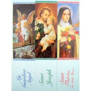  St Joseph St Therese Guardian Bible Bookmarks Lot 3 