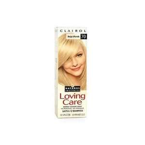  Clairol Loving Care Beige Blonde #70 Color Dye: Health 