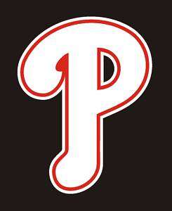 Philadelphia Phillies P Logo Decal Sticker 6 #3ba  