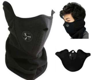   Neoprene Neck Warm Face Mask Veil Sport Motorcycle Ski WindProof Black