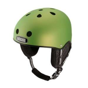  Nutcase Snow Helmet   Chartreuse Metallic Matte Model NSN2 