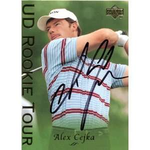 Alex Cejka Autographed/Hand Signed 2003 Upper Deck Card:  
