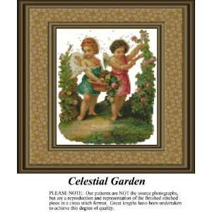  Celestial Garden Cross Stitch Pattern PDF Download 