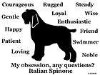 SPINONE ITALIANO DOG DECAL STICKER  NEW  