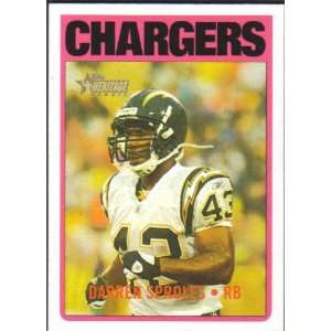 2005 Topps Heritage 237 Darren Sproles San Diego Chargers (RC   Rookie 