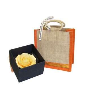 Grehom Gift Set   Peach Rose Bag; Includes Decorative Peach Rose and 
