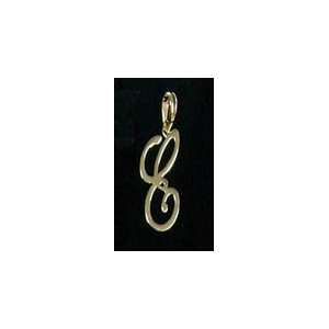  Your Initial Gold Filled Charm Pendant   E: Everything 