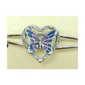   Earth Song Diamond Cut Bracelet   Butterfly Heart