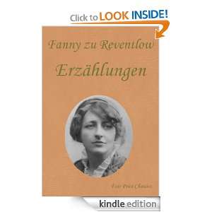 Erzählungen (German Edition) Franziska Gräfin zu Reventlow, Fanny 