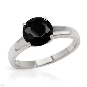  Sterling Silver 2.6 CTW Spinel Solitaire Ladies Ring. Ring 