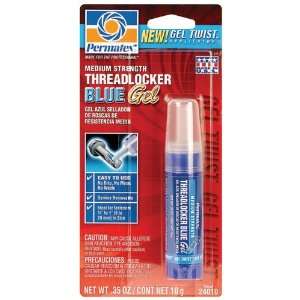 Permatex 24010 6PK Blue GEL TWIST Medium Strength Threadlocker Gel 
