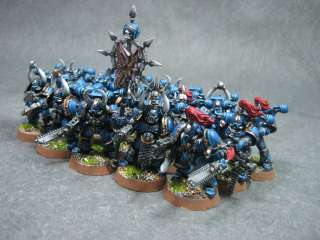 warhammer dps painted chaos space marines battleforce army chaos space 