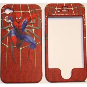  Spiderman Apple iPhone 4 Faceplate Hard Cell Protector 