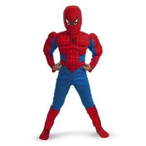    Spiderman Costume, Boys Husky Size (10.5   12.5): Toys & Games
