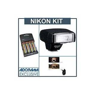 Nikon SB 400 TTL AF Shoe Mount Speedlight, USA Warranty, Basic Outfit 