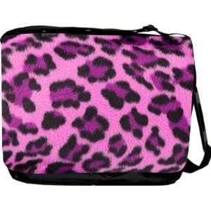  Rikki KnightTM Pink Leapord spots Messenger Bag   Book Bag 