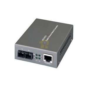 1000BASE LX/LH (SC) Singe Mode to 1000Base T Gigabit Ethernet Media C