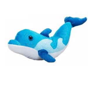  Plush Dolphin, Sparkling Blue Dolphin 18 Toys & Games