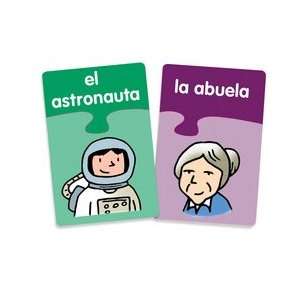  Spanish Intermediate Vocabulary Puzzle Card Set: Toys 