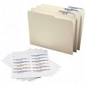  Smead Manufacturing Company Top Tab File Folder with Labels 