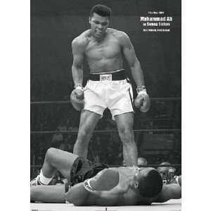Muhammad Ali (Vs. Sonny Liston, Vertical, Huge) Sports Poster Print
