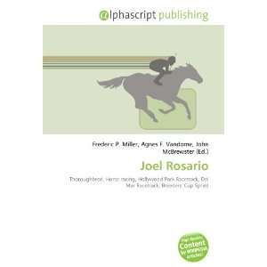  Joel Rosario (9786133980303) Books