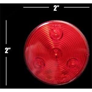   Red 2 LED Marker Light Truck Trailer Boat RV Tractor: Automotive