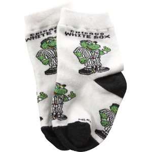  Chicago White Sox Infant White Mascot Socks (Inf Boot 