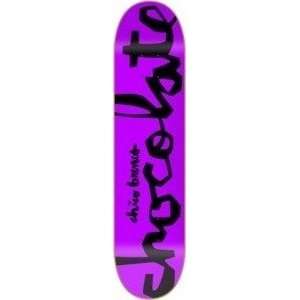  Chocolate Chico Brenes Fluorescent Chunk Skateboard Deck 