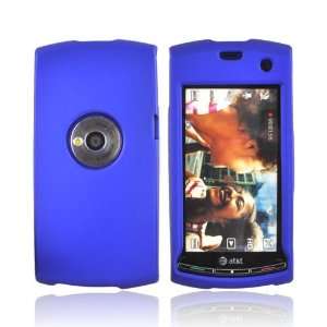  BLUE for Sony Ericsson Vivaz Rubberized Hard Case 
